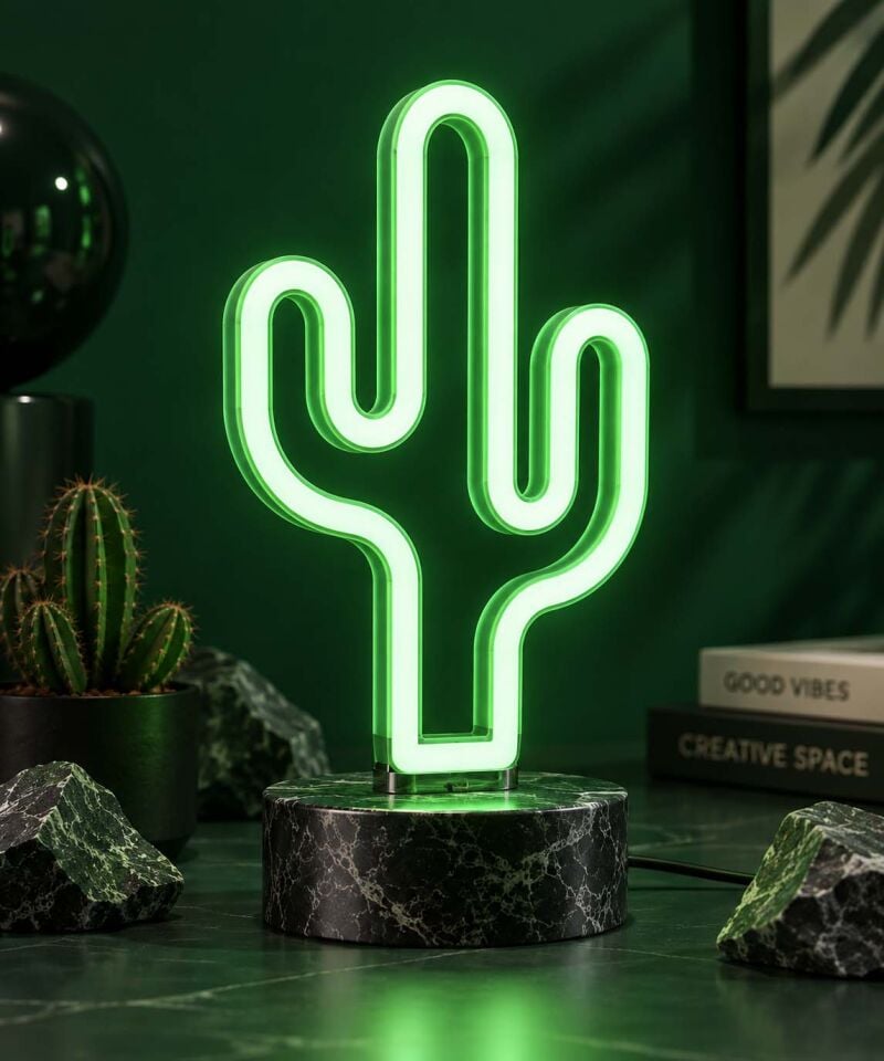 Kaktüs Neon LED